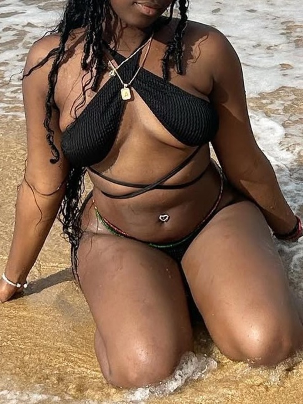Black Cross-Cross Bikini